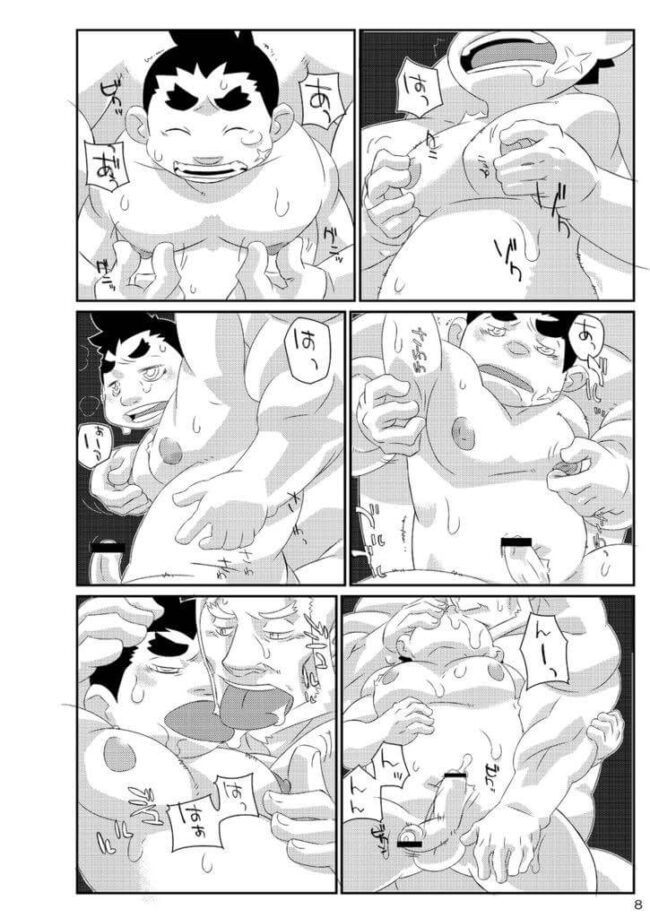 【BLエロ漫画】ガチムチ大工とショタの3Pアナルセックス。 (5)